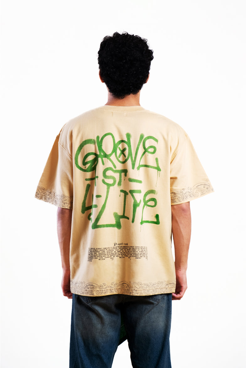 Grove Street Oversized T-Shirt - Inspired by GTA San Andreas